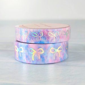COPY - simply gilded Tie-dye Bows Washi Tape
